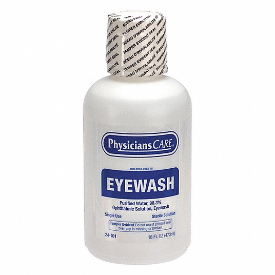 Honeywell Eyesaline Double Personal Eye Wash Wall Station 32 oz. -  320004620000