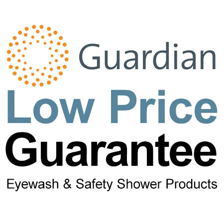 Guardian AP600-101V Eyewash Push Plate Valve/Handle, Vertical Mount