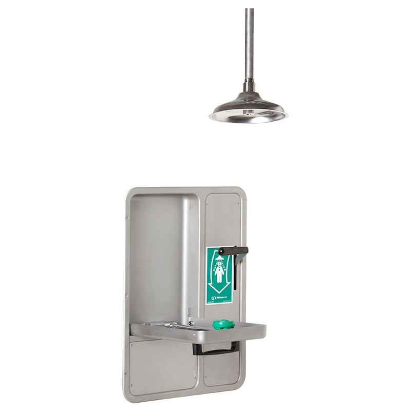 Haws 8356WCC-STD Recessed Barrier Free Eyewash Station Drench Shower