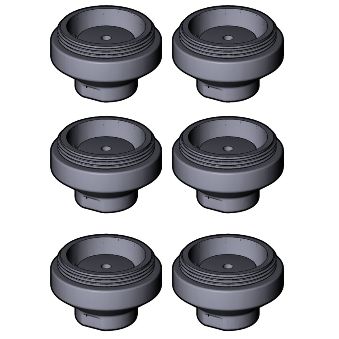 Guardian 470-001R Package of 6 GS-plus Spray Head Bodies