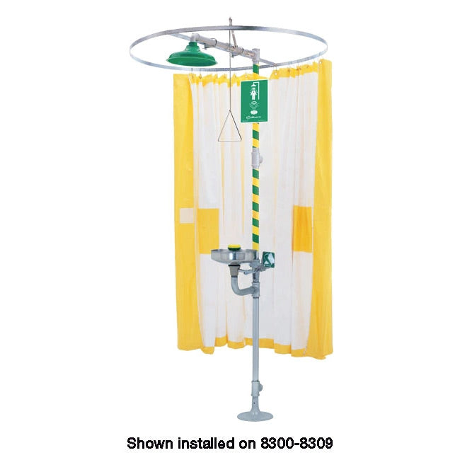 Haws 9037 Privacy Curtain for Safety Showers and Combination Eyewash Drench Showers