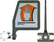 Guardian 050-050 Cast Aluminum Eyewash Flag Handle