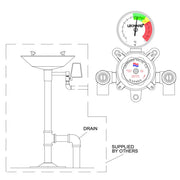 Válvula termostática de mezcla - 9201E - Haws AG - Headquarters for Europe,  Middle East and - de regulación de temperatura / de latón / para agua