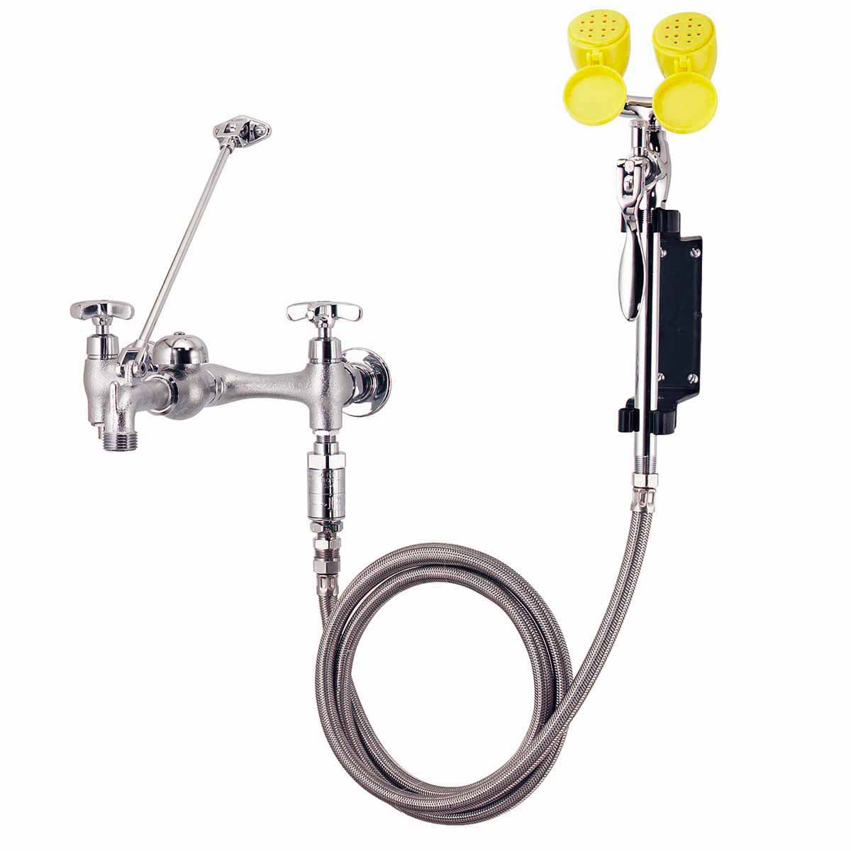 Speakman Eyesaver SEF-9000-TW-CK Service Sink Eyewash Faucet with Eyewash Thermostatic Mixing Valve - SEF-9000-TW-CK