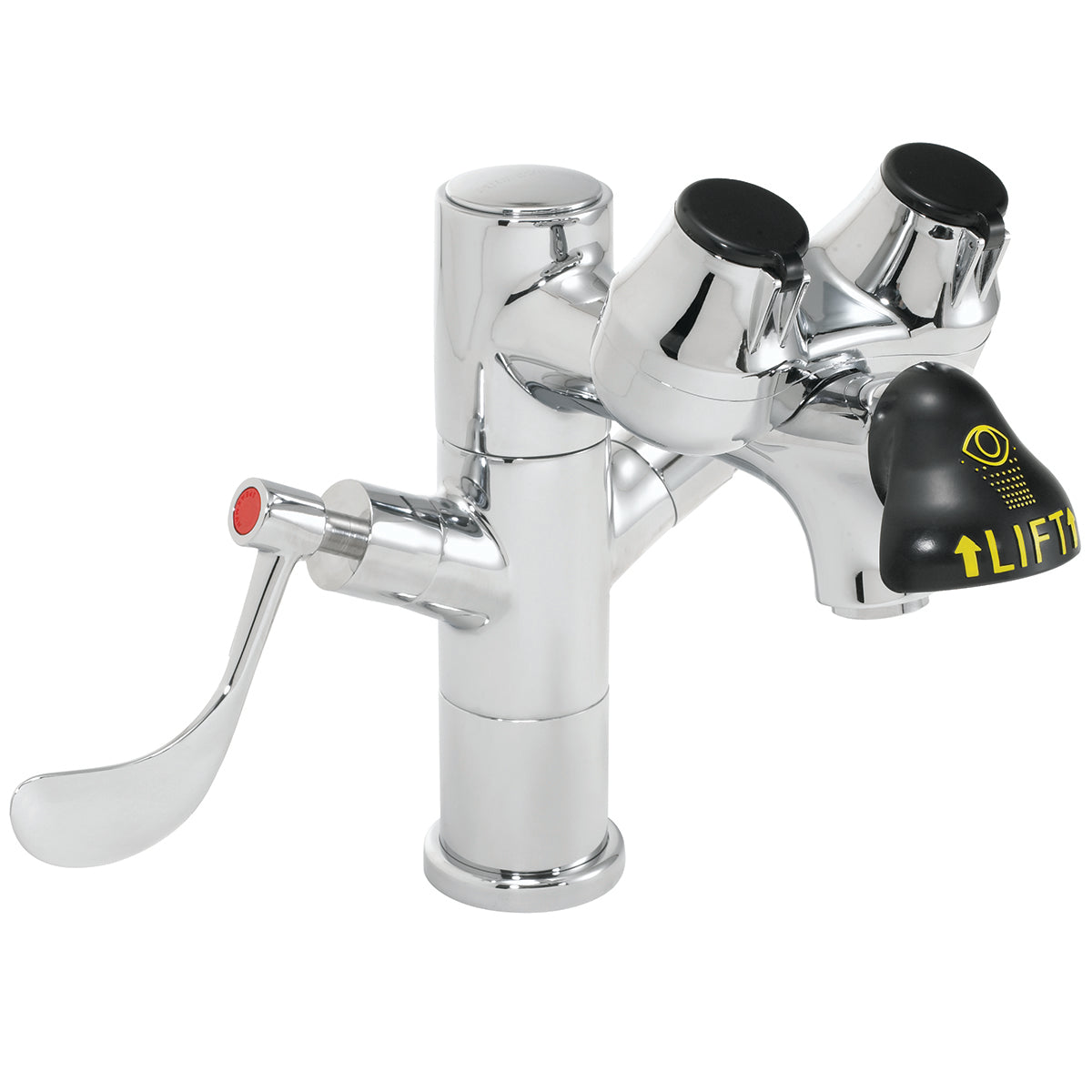 Speakman Eyesaver SEF-1850-4WH Single Post Laboratory Eyewash Faucet - SEF-1850-4WH